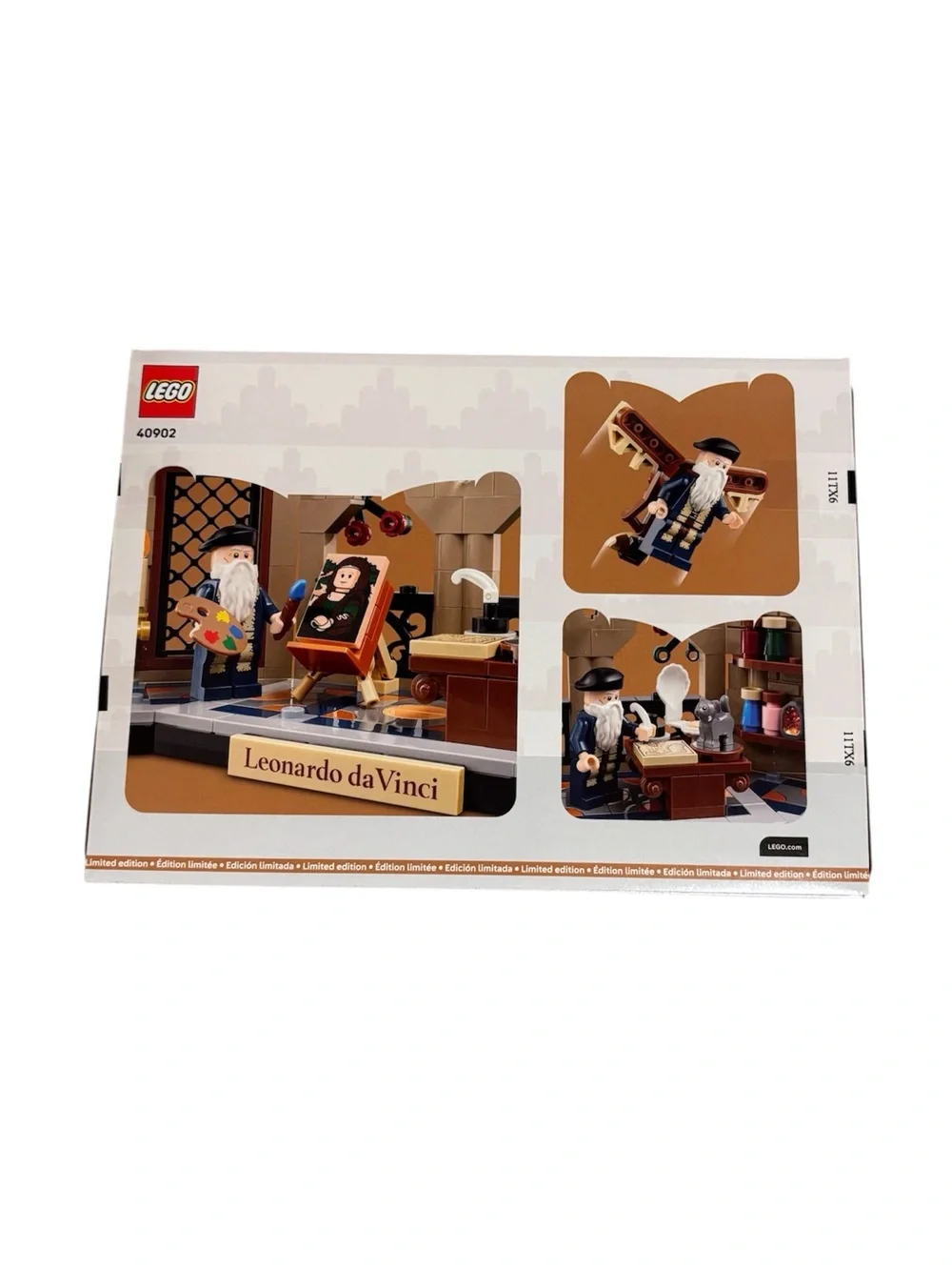 Lego Tribute to Leonardo da Vinci Set (#40902)